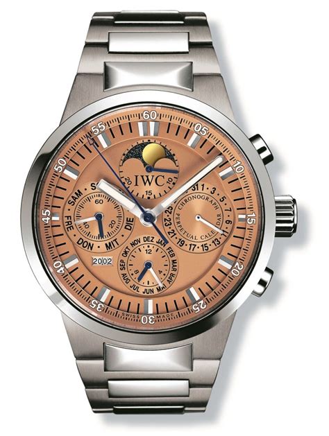 iwc perpetual calendar stainless steel.